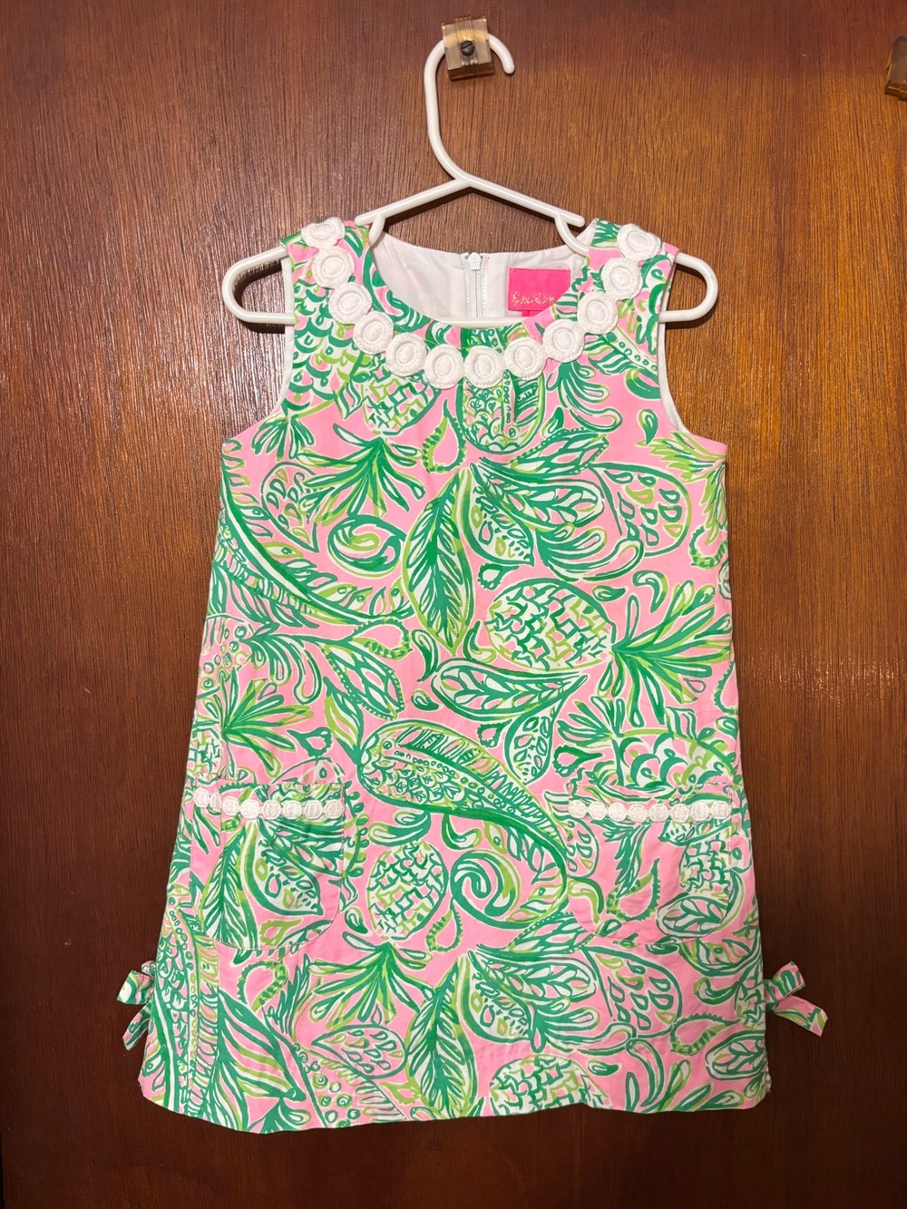 Lilly Pulitzer Little Lilly Shift Dress Mandevilla Fins and Flippers